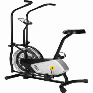 Exercise Fan Bike With Air Resistance System Belt And Chain Drive 01